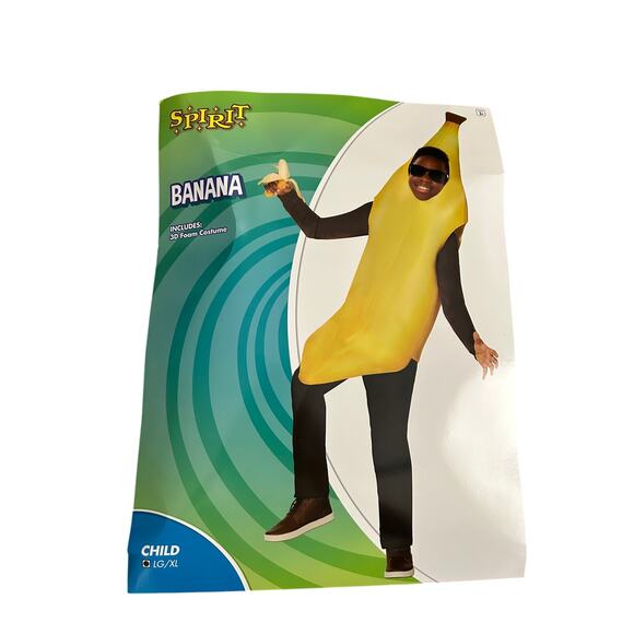 Spirit Other - CHILD'S BANANA 3D FOAM COSTUME SIZE LG/XL